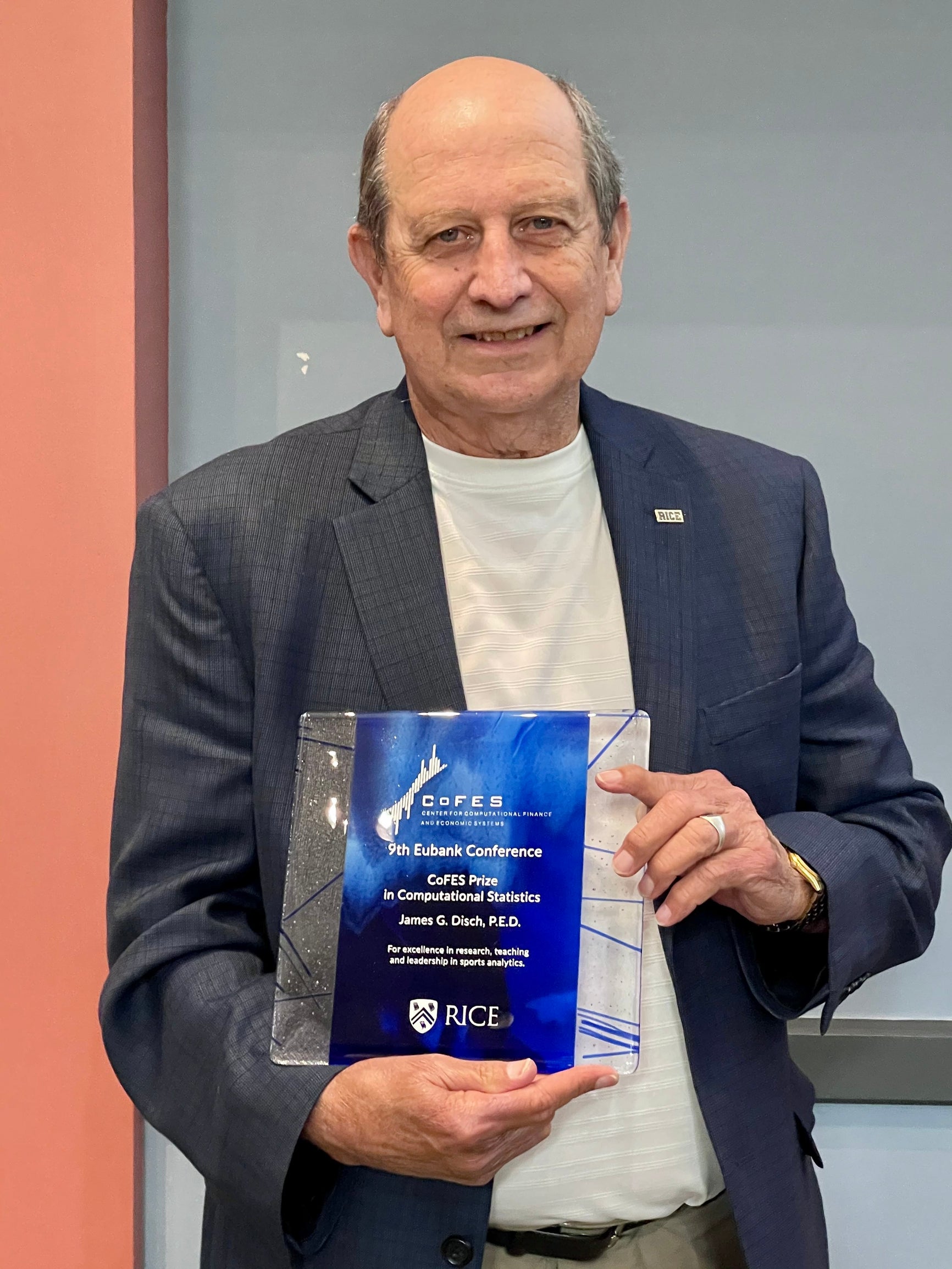 Dr. Disch receives 2021 CoFES Prize in Computational Statistics 