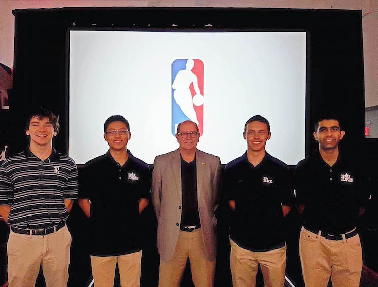 SMGT Analytics Team Competes in NBA Basketball Analytics Hackathon in NYC