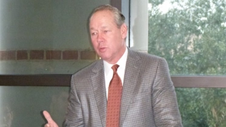 Jim Crane, Owner of Houston Astros, Speaks to Sport Management Students