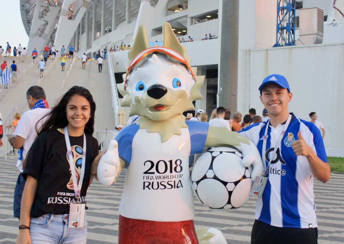 Santamaria's at World Cup Russia