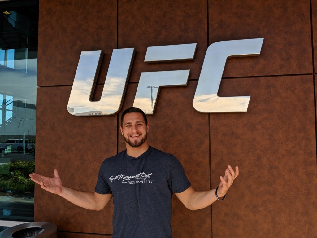 Kristian Stengel '21 Hired Full-Time by UFC
