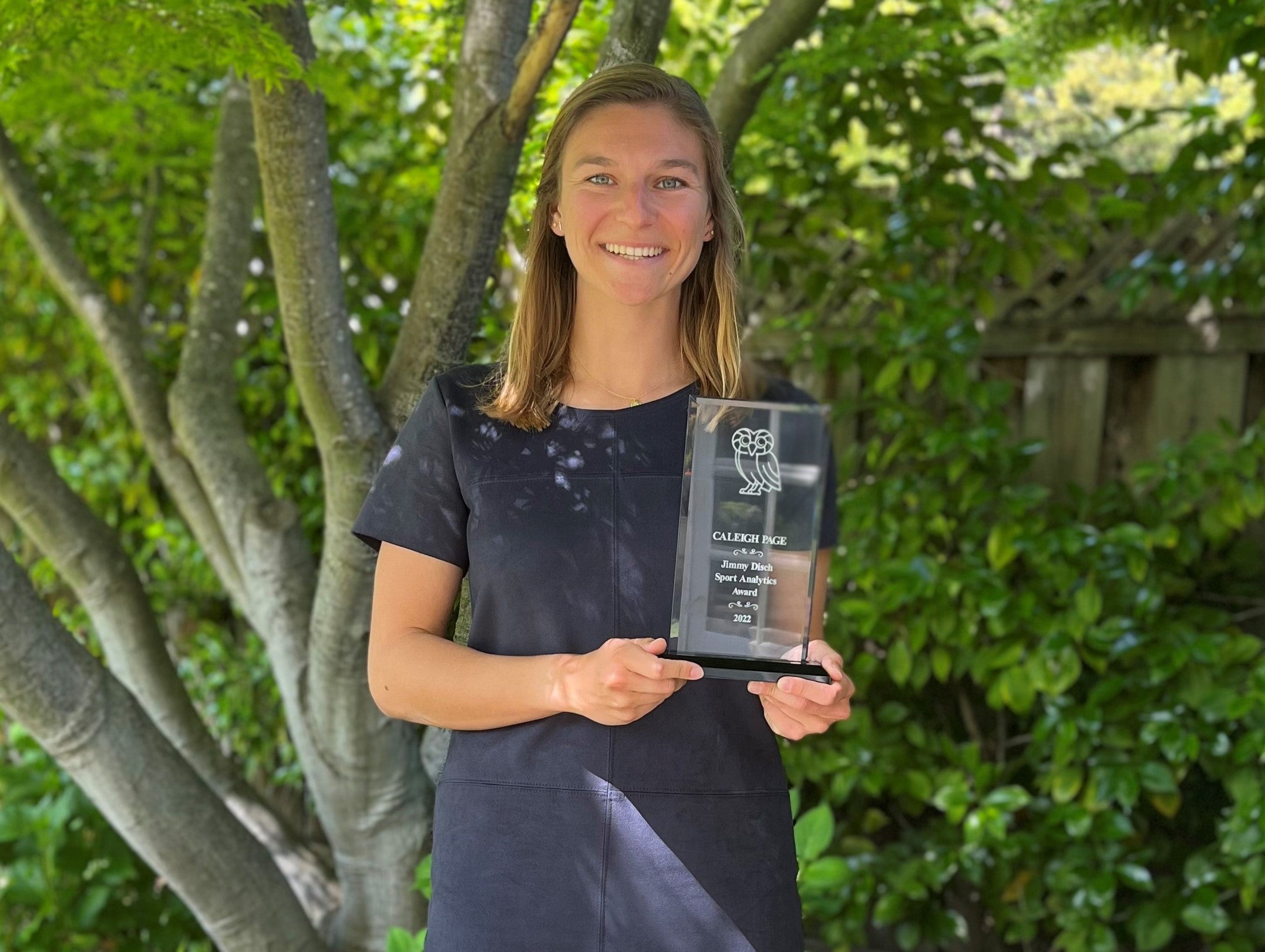 Caleigh Page '22 Receives Jimmy Disch Sport Analytics Award | Sport ...