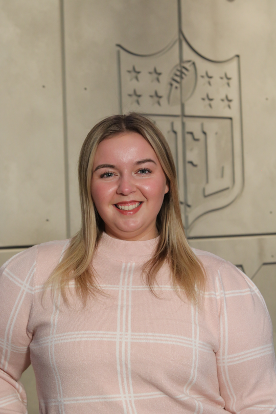 Jen Spell '22 Production Assistant with NFL Films