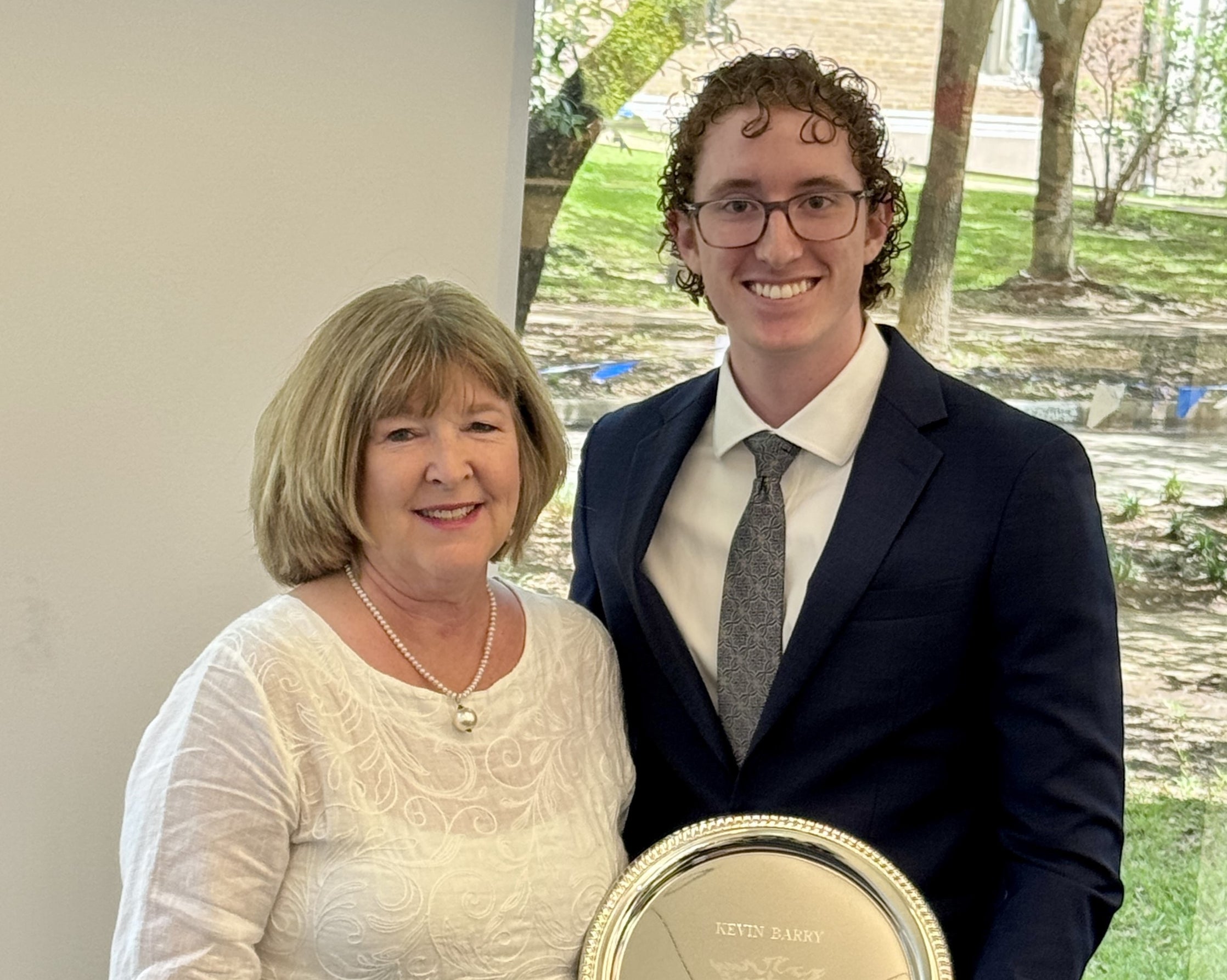 Kevin Barry 2025 Law Award recipient