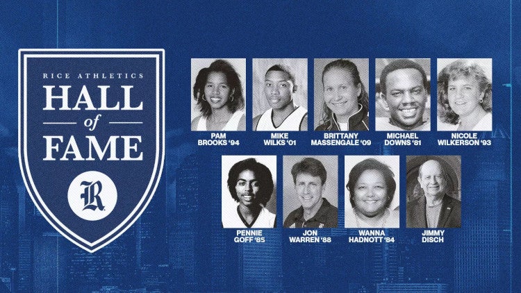 2025 Rice Athletics Hall of Fame Inductees