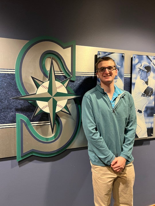 Jeff Brover '24 hired by the Seattle Mariners