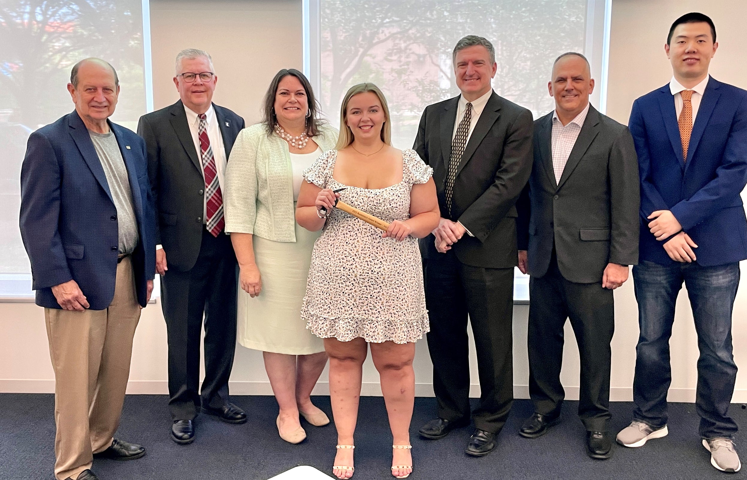 Jen Spell '22 receives Roemmich Award