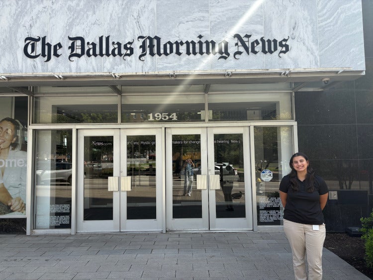Kathleen Ortiz '26 - Dallas Morning News