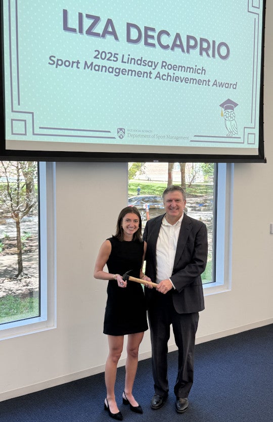 Liza DeCaprio 2025 Roemmich Award recipient 