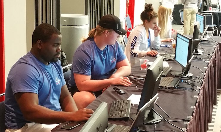 Rice Sport Management Students Participate in Final Four Social Media Hub
