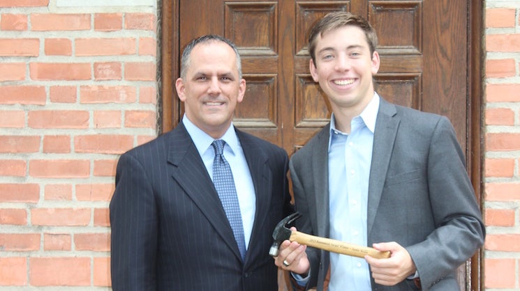 Justin Wolin &#039;15 Named the 2015 Roemmich Award Winner