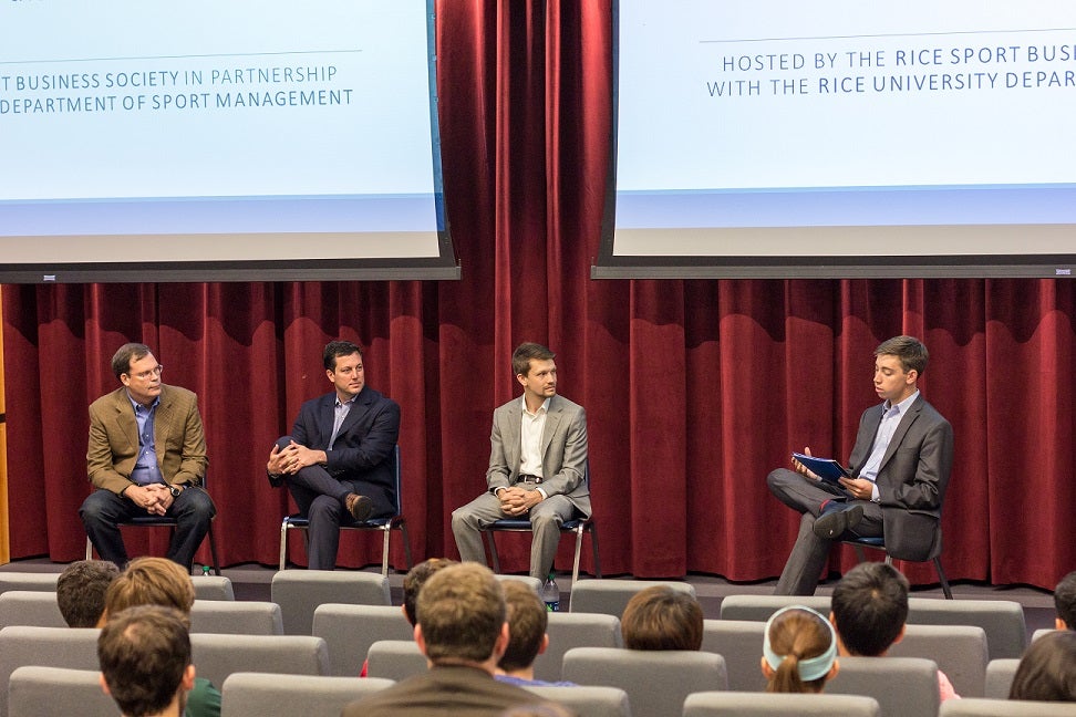 Rice Sport Business Society Hosts Soccer Business Panel