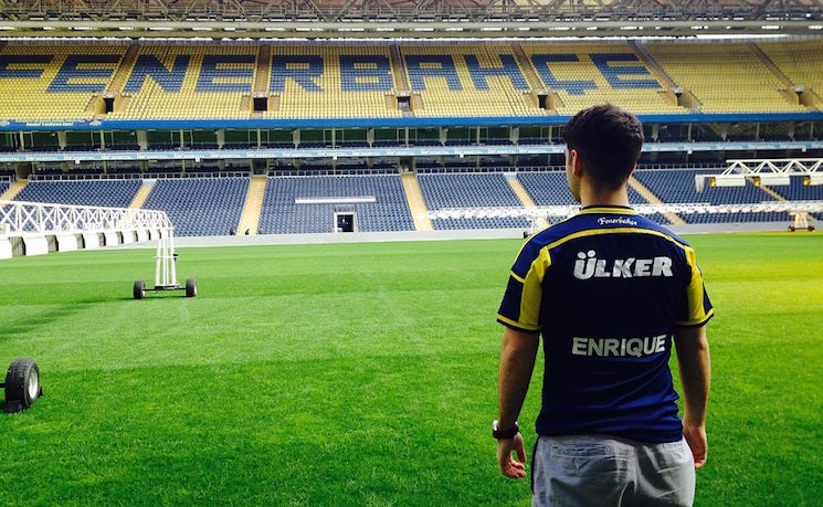 Enrique Walsh &#039;17 Spends a Semester Abroad with Football at the Center