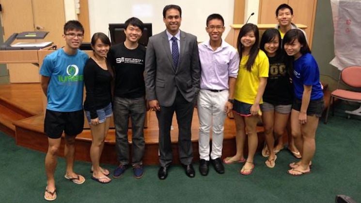 Dr. Jason Sosa Visits Singapore to Explore Exchange Program Opportunity