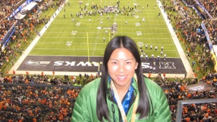 Becca Lin &#039;10 Activates Microsoft Sponsorship at Super Bowl XLVIII