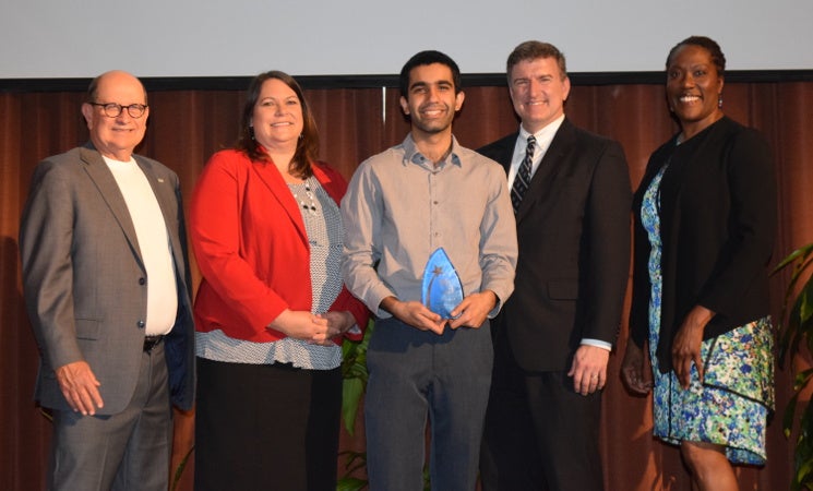 Jahid Adam ‘18 Wins the Jesse Tsu Sport Management Academic Achievement Award