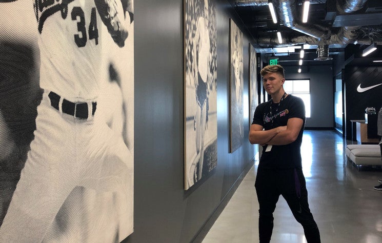 Cole Derksen &#039;20 completes summer internship with Nike and gets invited to its Intern Summit