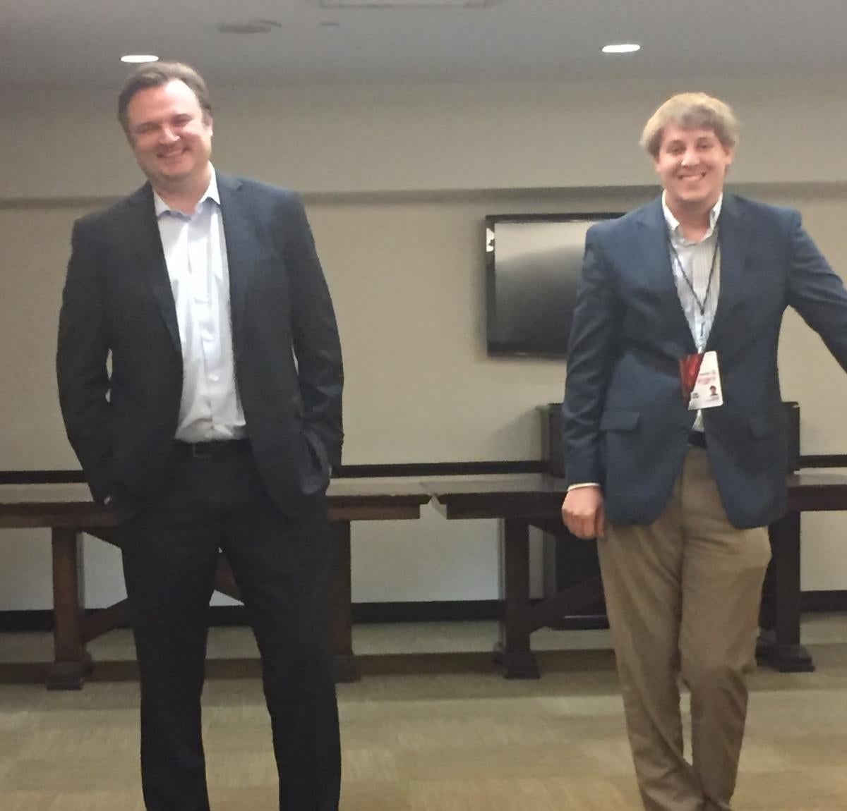 Daryl Morey and Travis Stockbridge