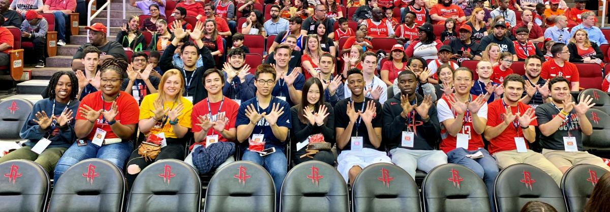 Rice Sport Management Students receive a behind-the-scenes look during ...