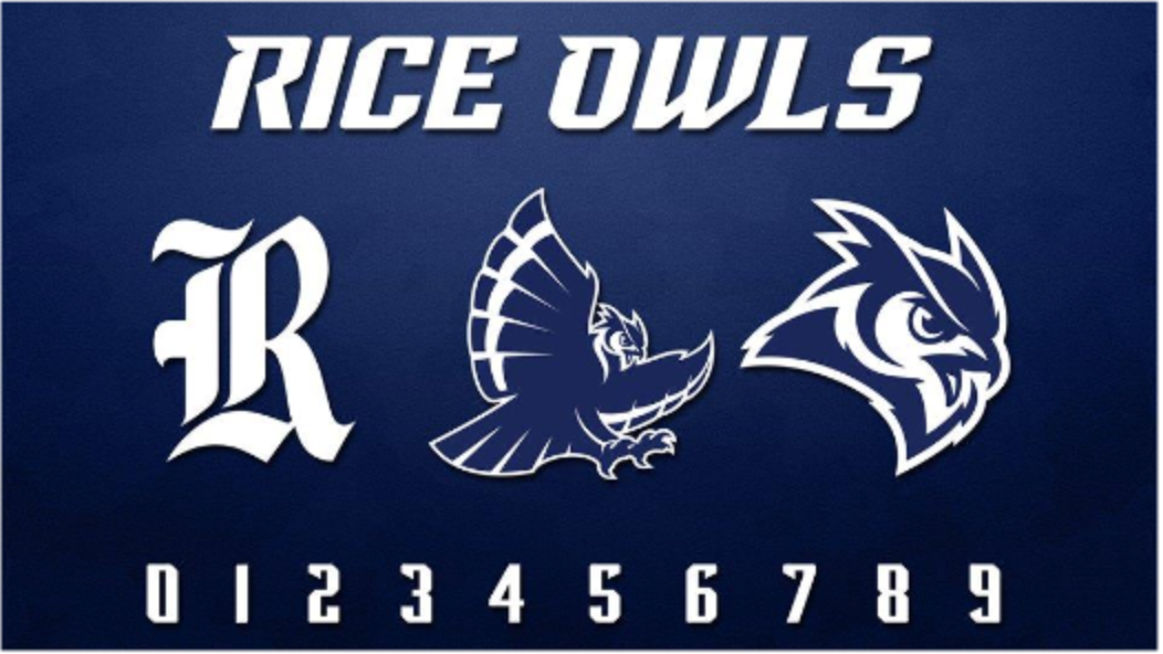 Sergio Santamaria 18 Helped Launch Rice S New Athletic Department Logo Department Of Sport Management Rice University