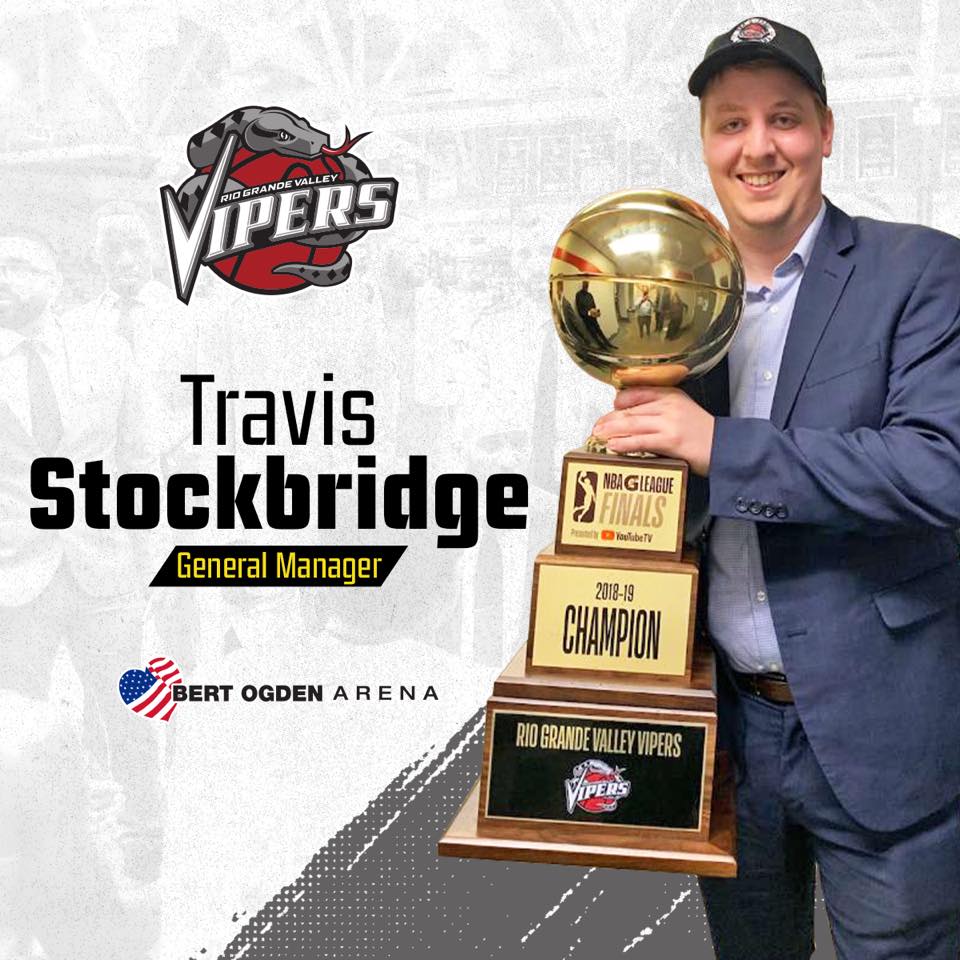 Stockbridge '15 named GM of Vipers