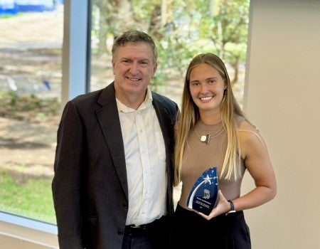 Elena Schwegman '25 - Tsu Award Recipient