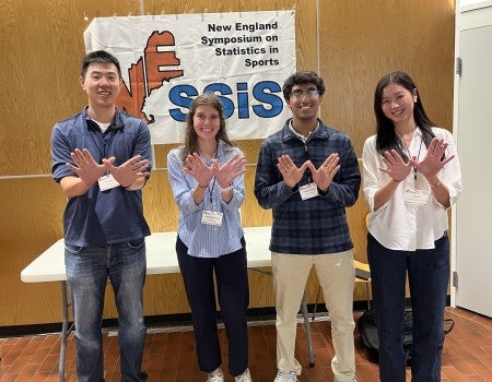Rice Sport Analytics Students Present at NESSIS 2025