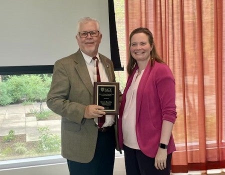 Professor Rackley and Dean Kimbro