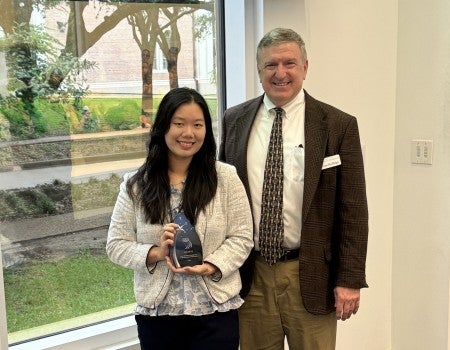 Sarah Vu '26 - 2026 Jesse Tsu Award recipient