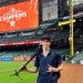 Ryan Freidin '24 at Astros