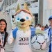 Sergio (’18) and Catalina Santamaria (’21) Attend World Cup in Russia